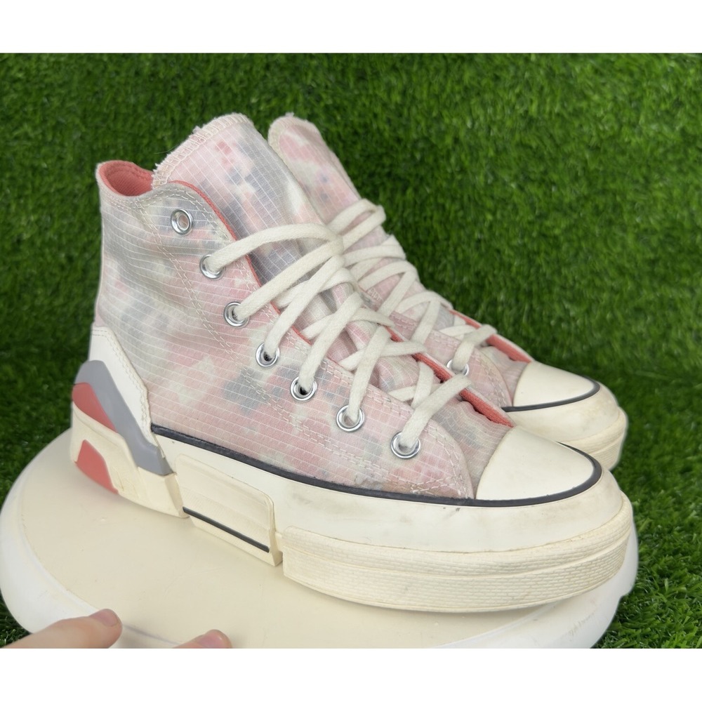 Converse Women's CPX70 High Washed Floral Terracotta Pink Size 6 572280C